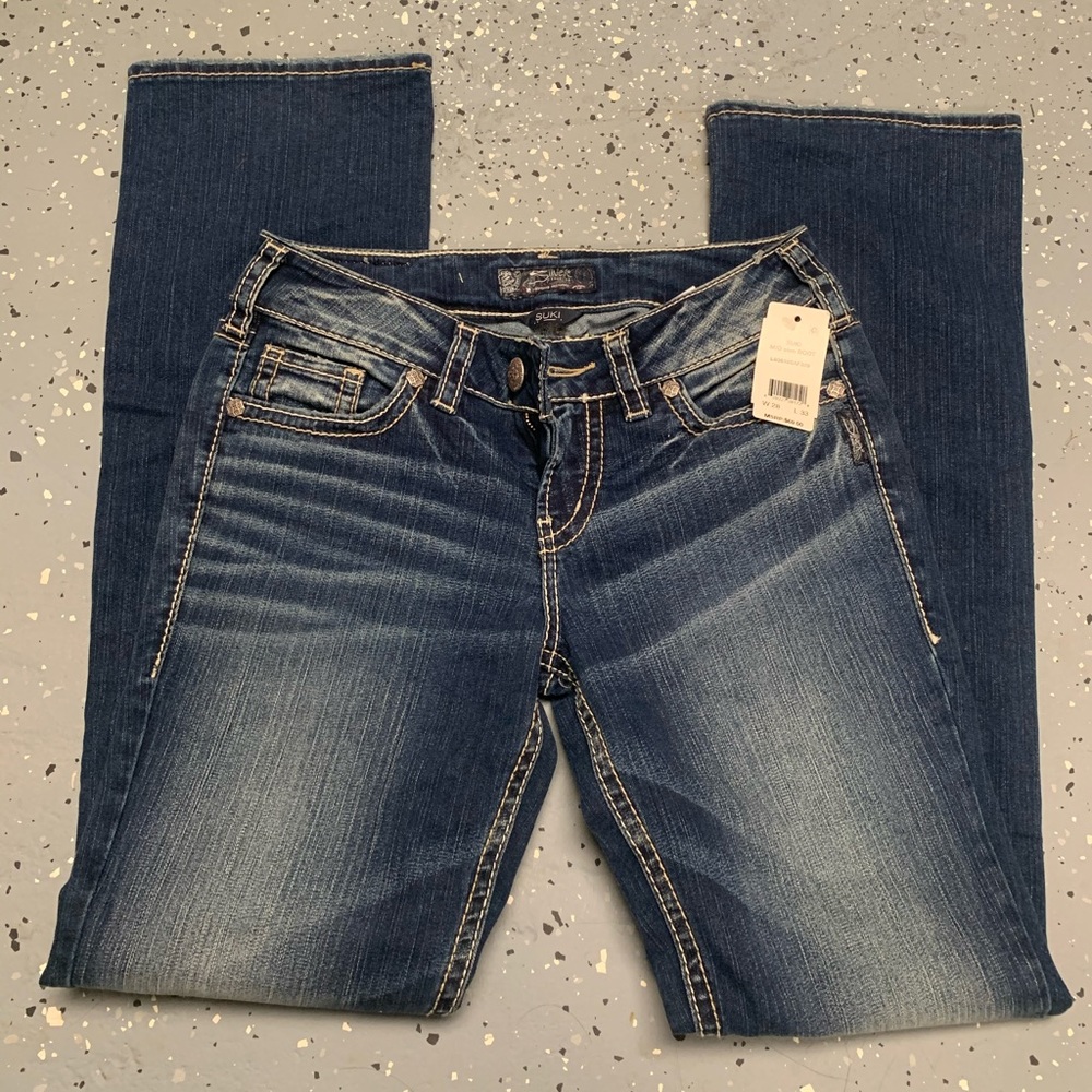 Silver jeans